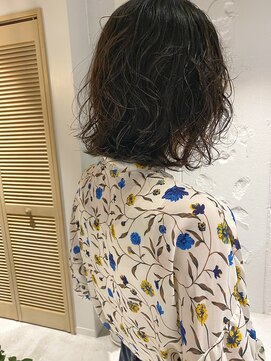 コフィー バイ メルト 吉祥寺(cofy by melt) 【三ツ井純】20代30代無造作ほつれパーマボブパーマアンニュイ