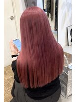 ヘアーアイスカルテット(HAIR ICI QUARTET)&nbsp;透明感抜群♪ダブルカラーブリーチハイトーンピンクブラウン