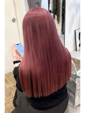 ヘアーアイスカルテット(HAIR ICI QUARTET) 透明感抜群♪ダブルカラーブリーチハイトーンピンクブラウン