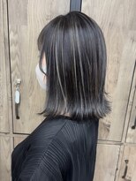 ヴィフ 大船(VIF)&nbsp;ハイライトカラー/ケアブリーチ小顔カット/モテ髪/前髪/外ハネ