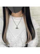 フィーネ 横浜(Fi -Ne)&nbsp;プルエクステで作るインナーカラースタイル