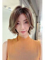 リークフー(Ree cu fuu)&nbsp;10代20代30代40代50代前髪　外ハネウルフヘアー　藤沢2