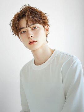 ランテルディ 渋谷(LANTERDIT) ハイトーン ダブルカラー 韓国風 センターパート