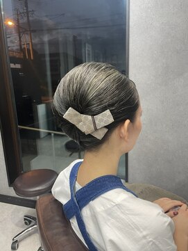 ライフイズ 磐田本店(Life is...) お祭りhair/祭りヘア/夜会巻き