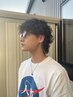 【Men's限定】カット+デザインパーマ ￥12,000