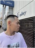 メンズパーマフェードバーバーツイスト理容室カット2