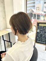 ベーグルヘアーアンドアイ(BAGEL.hair&eye)&nbsp;収まり◎ショートボブ