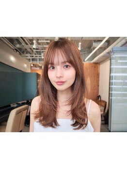 《*再現性の高い技術力が◎*》自宅でも簡単インサロンクオリティを再現できる、顔回りレイヤーカットが人気