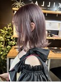 #ダブルカラー#ケアブリーチ#ハイトーン#ミルクティーベージュ