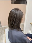 髪質改善×白髪ぼかし×ショート