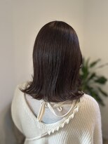 ヘアサロン エスプリ(hair salon esprit)&nbsp;ココアカラー/7トーン/鎖骨ミディアム