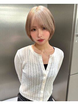 エリオ クペウ(aillo. cope'u) ミルクティーベージュ