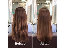 クラップヘアーの雰囲気（３種類の縮毛矯正で朝のお手入れも楽ちん♪縮毛矯正/髪質改善）