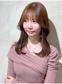 【miyon】韓国ヘア×暗髪カラー×髪質改善