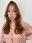 ゆるふわ大人か韓国風レイヤースタイル