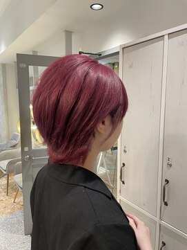 フィゼル あべのルシアス店(Aujua fizelle) cherry pink ＊佐藤　空