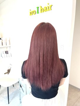 イロアイ(iro I) ピンクレッド