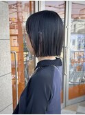 ボブ/ぱつっとボブ/ミニボブ/フェイスレイヤー