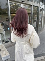コワファースト 大分(COIFF1RST) ブリーチなし!ピンクパープルカラー