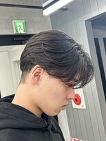 アクロ(ACRO)&nbsp;広島メンズ/曲がる縮毛矯正/毛流れ