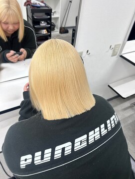 レブ 難波店(REV.) 髪質改善/ブリーチ/ダブルカラー/韓国/インナーカラー/難波