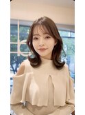 【大人かわいい*くびれ巻きでやわらか韓国ヘア】
