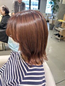 切りっぱなしボブ