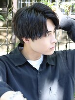 ルーシー 川越(LUCEY)&nbsp;センターパートフェザーパーマシャドウパーマメンズパーマ