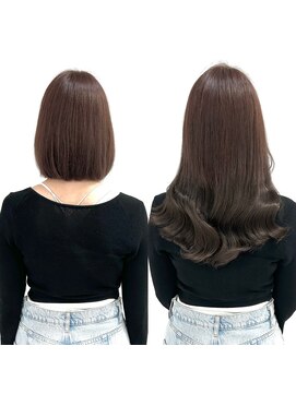 シールエクステ80～90本！