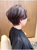 50代、柔らか丸みショート！