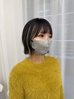 アマトウキョウスマートサロン(AMA TOKYO×Smart Salon) くびれボブ あご下1センチ