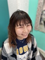 ファンヘアメイク(Fun hair make)&nbsp;ウルフパーマ