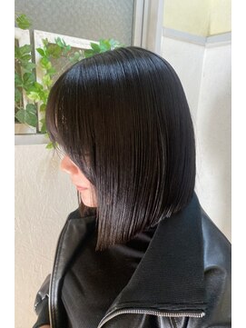 ロマンヤカタ ファース(ROMAN YAKATA fars) 髪質改善×ボブスタイル @木場 3/2