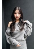 レイヤーカット ロング