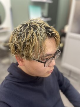 テーラヘアー 板橋店(TELA HAIR) ブロンドシャドーで遊ばせて♪