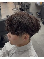 スタンスメンズ(STANCE MEN'S) チョコレートブラウン×シャドウパーマ
