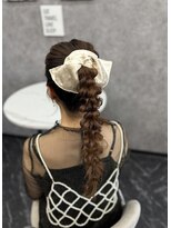 リルフェアリー 磐田店(Li’lFairy) hair set 編み下ろし