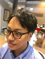 ハックス(HK's)&nbsp;ツーブロックアレンジパーマ