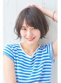 （noah parfait銀座）グレージュ似合わせカットエアリーショート