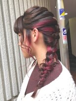 ネオリーブカップ 町田店(Neolive capu)&nbsp;インナーカラーピンク×アレンジ♪