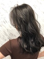 アリュウル 表参道 青山(Allure)&nbsp;カーキグレージュ ×かきあげレイヤー  【千葉英樹】