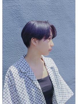 ホワイトルーム(White Room) ハンサムショート＋インナーバングカラー