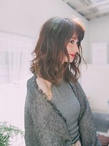 プロデュース 相模原店(Produce)&nbsp;前髪♪オリーブカラー♪フリンジウェーブ