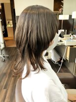 エノモト(ENOMOTO) 透明感マロンベージュ大人レイヤー小顔クラゲヘアー