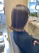 ヘアサロン テラ(Hair salon Tera) 赤みを抑えたアッシュカラー！外ハネミディアム