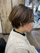 ヴィフ 大船(VIF)&nbsp;ショートヘア×ブラウンベージュ