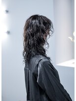 ノード(NODO) 【モチベーションUP】黒髪ウルフ+ウェーブパーマ