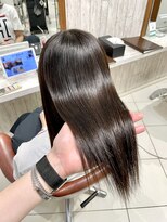 【髪質改善縮毛矯正＋treatment税込\22000】髪質改善縮毛矯正