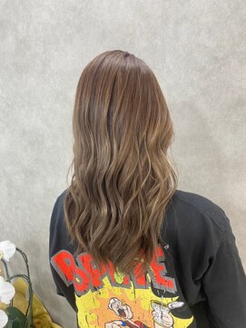 クルー ひたちなか(C.R.E.W) マチルダボブ/ピンクベージュ/インナーグレージュ/ひたちなか