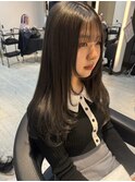 韓国ローレイヤーカット/艶髪/シースルーバング